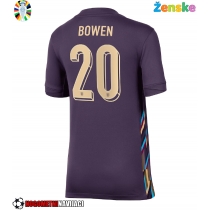 Ženske Nogometnih dresov Anglija Jarrod Bowen #20 Gostujoči EP 2024 Kratki rokavi